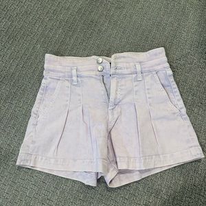 Veronica Beard Lavender Jean Shorts
